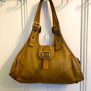 Gianni Conti Italian Leather Satchel/Shoulder Bag